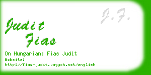 judit fias business card